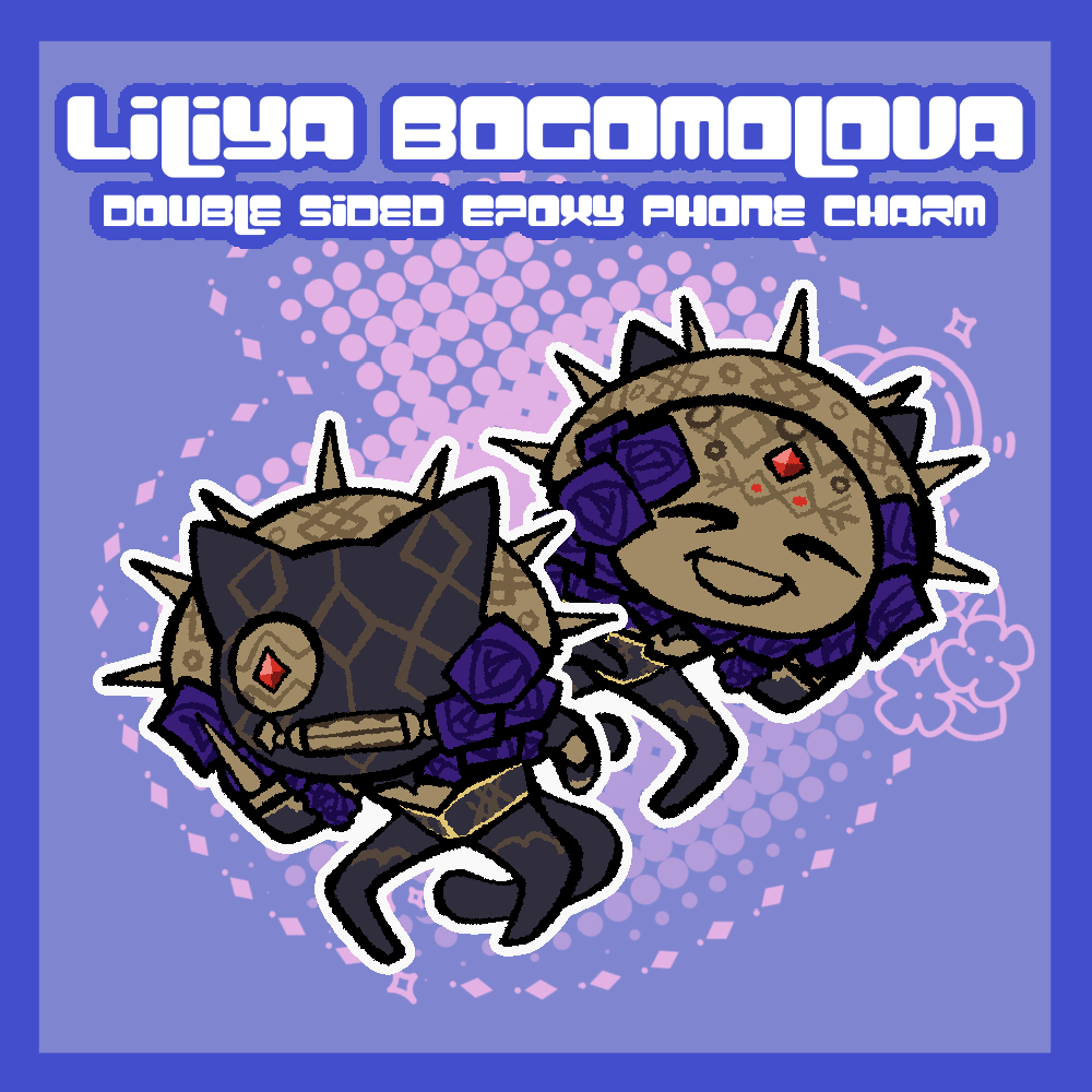 Liliya Bogomolova Epoxy Phone Charm