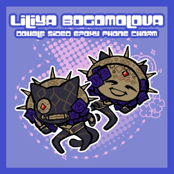Liliya Bogomolova Epoxy Phone Charm