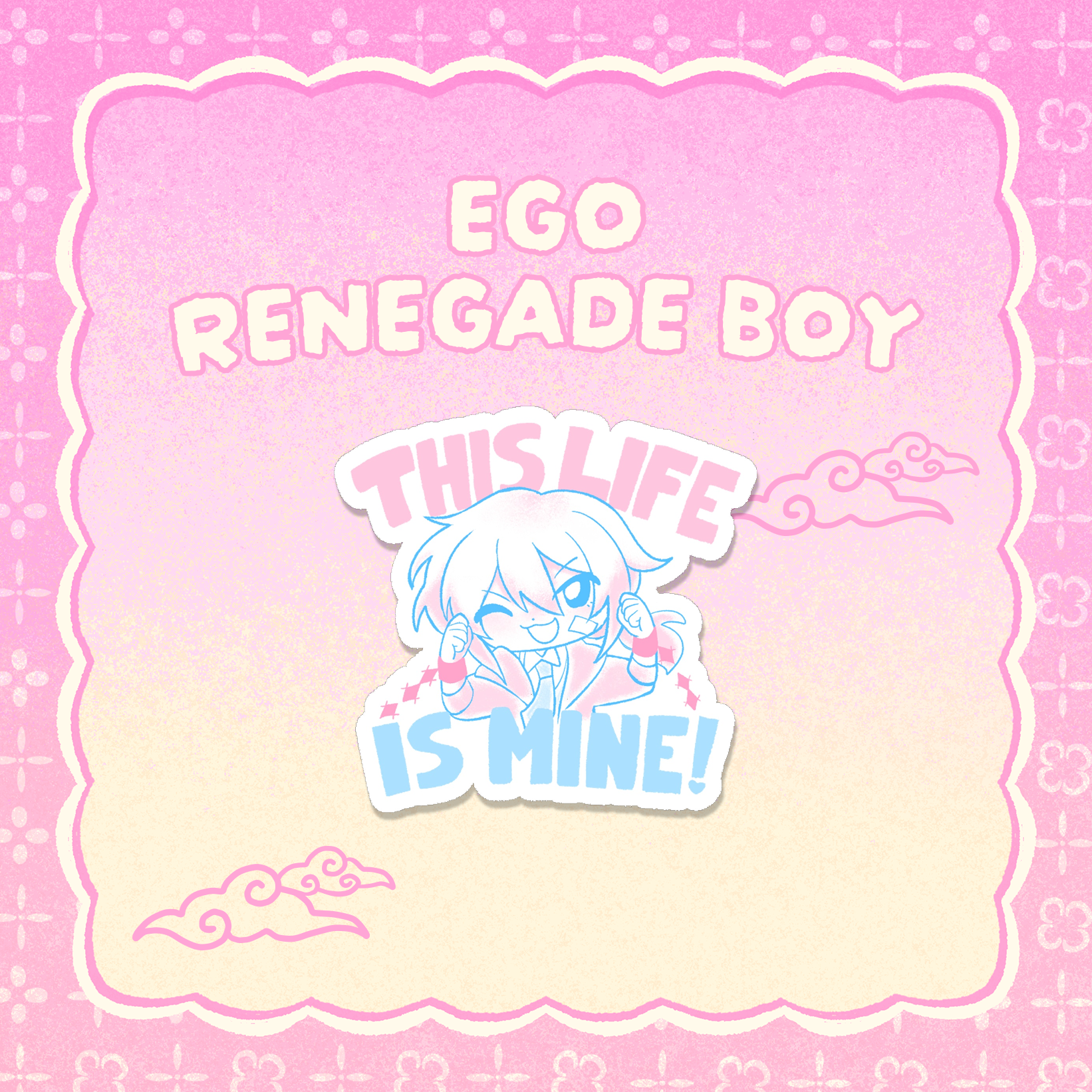 【Flavor Foley】Ego Renegade Boy Sticker