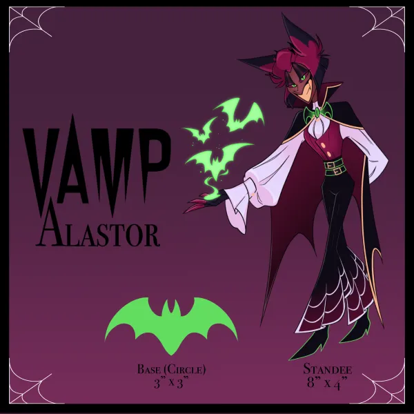 Vampire Alastor Acrylic Standee