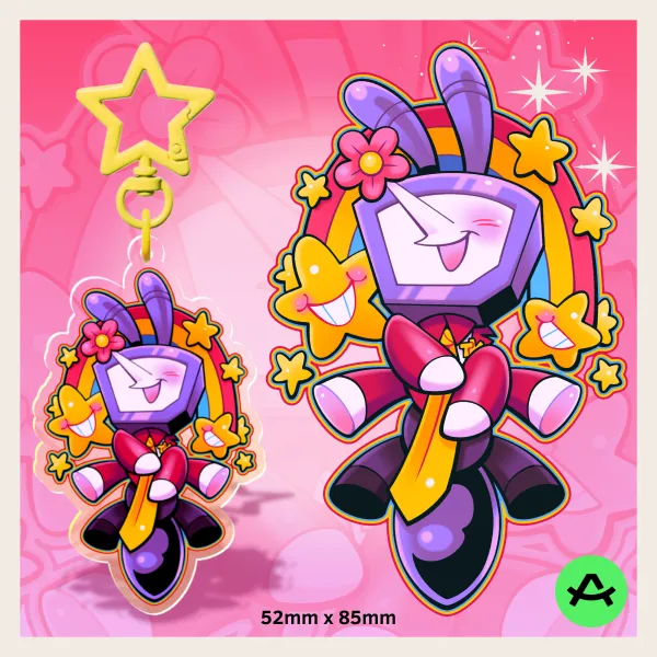 Tenna Ant Acrylic Keychain