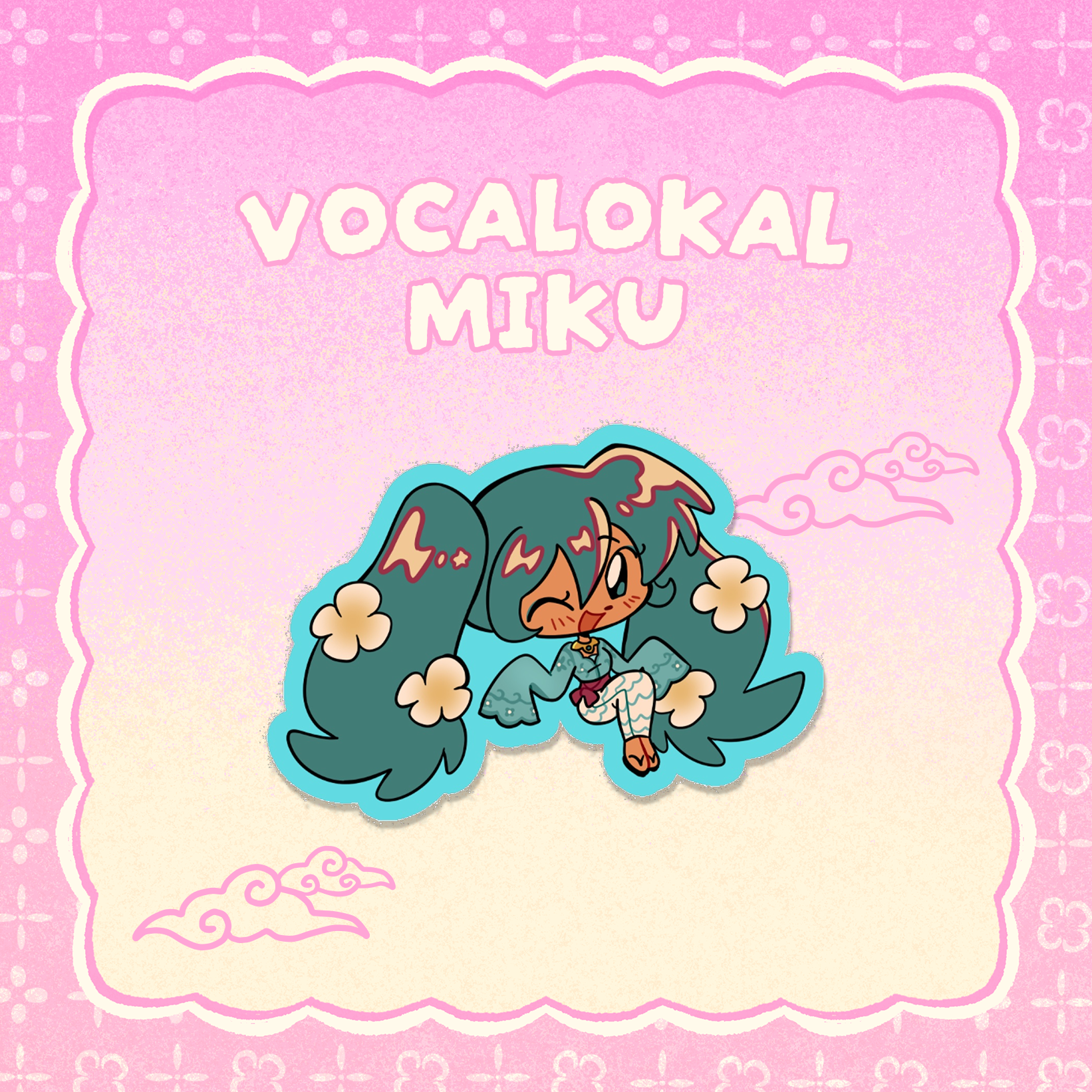 【Vocal Synths】Vocalokal Miku Sticker