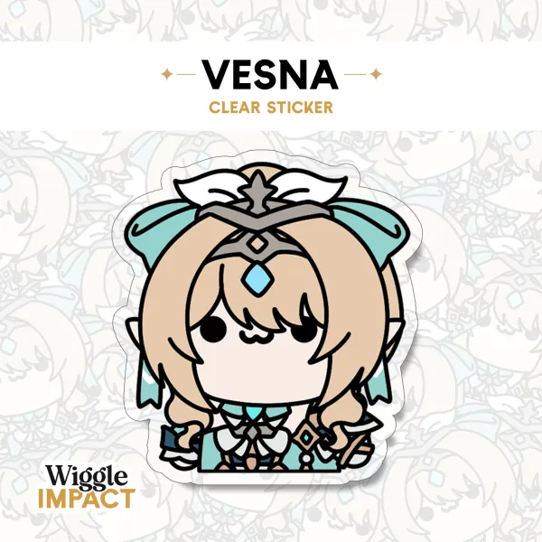 Vesna - Large Clear Sticker