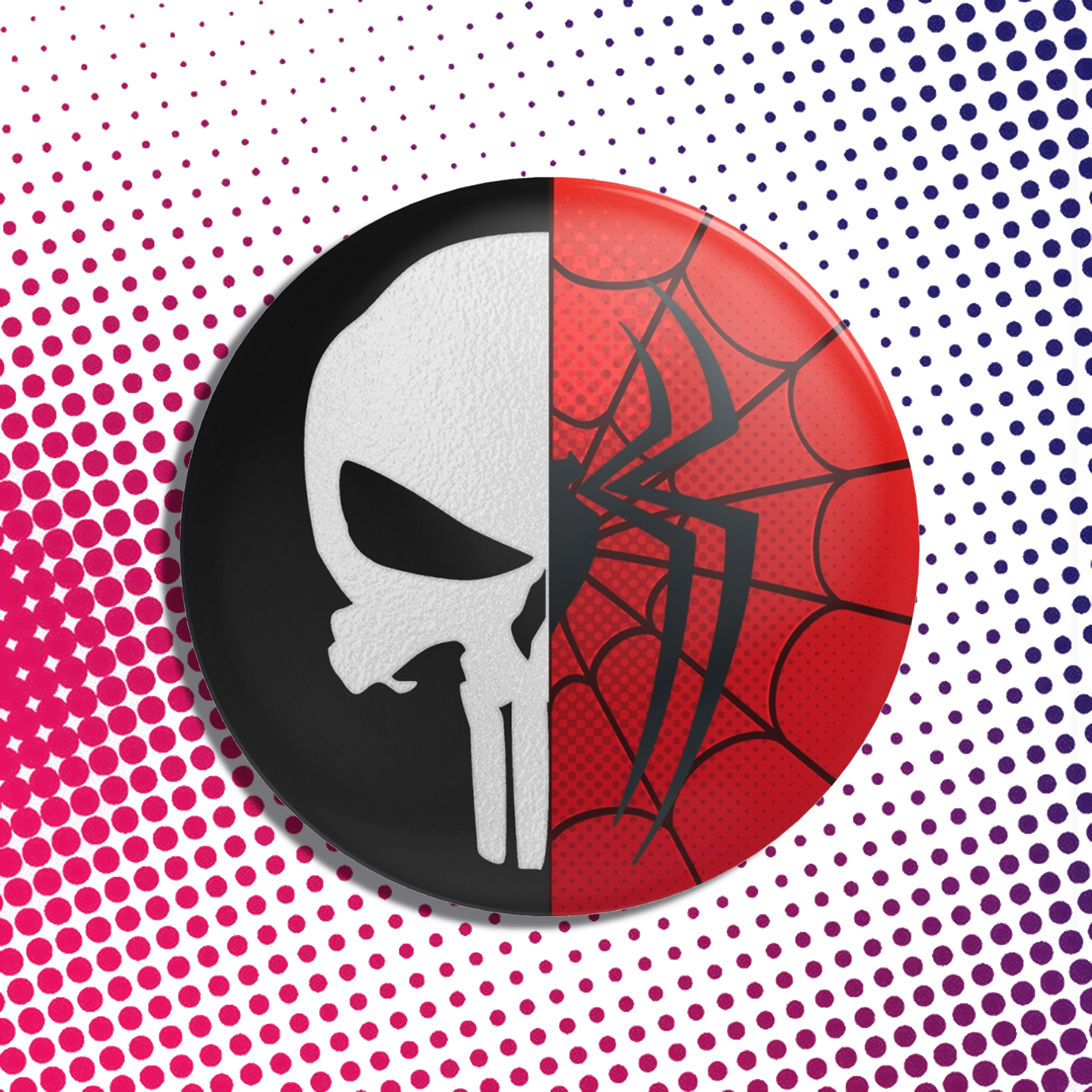 PeterFrank, SpideySkulls Button
