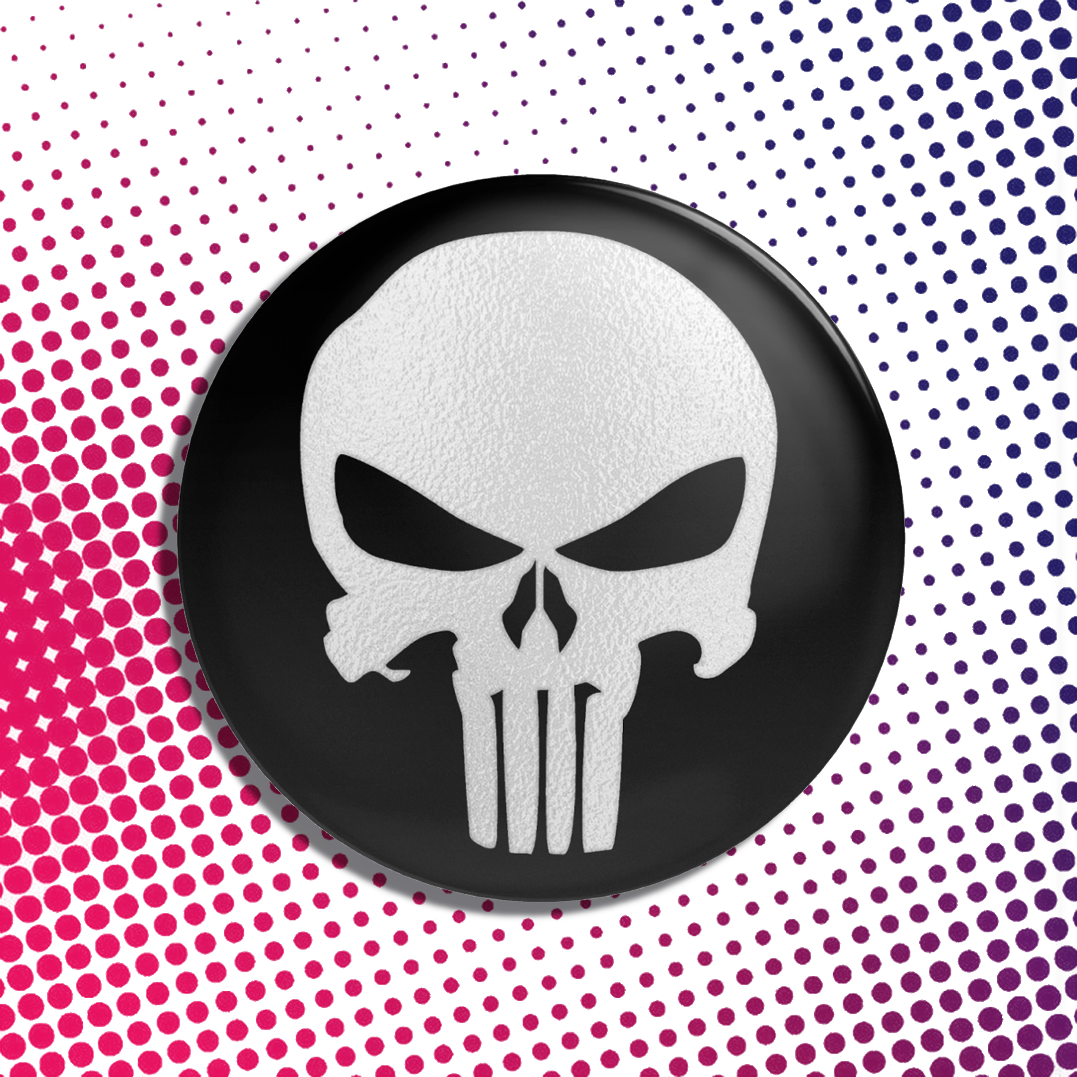 The Punisher, Frank Castle Button