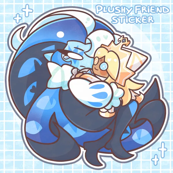 Shadow Milk Cookie - Plushy Friend - Sticker