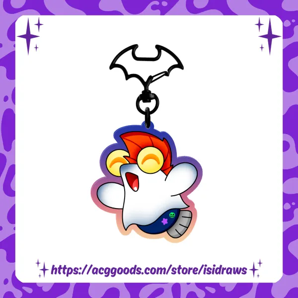 Scam Splatooween Keychain