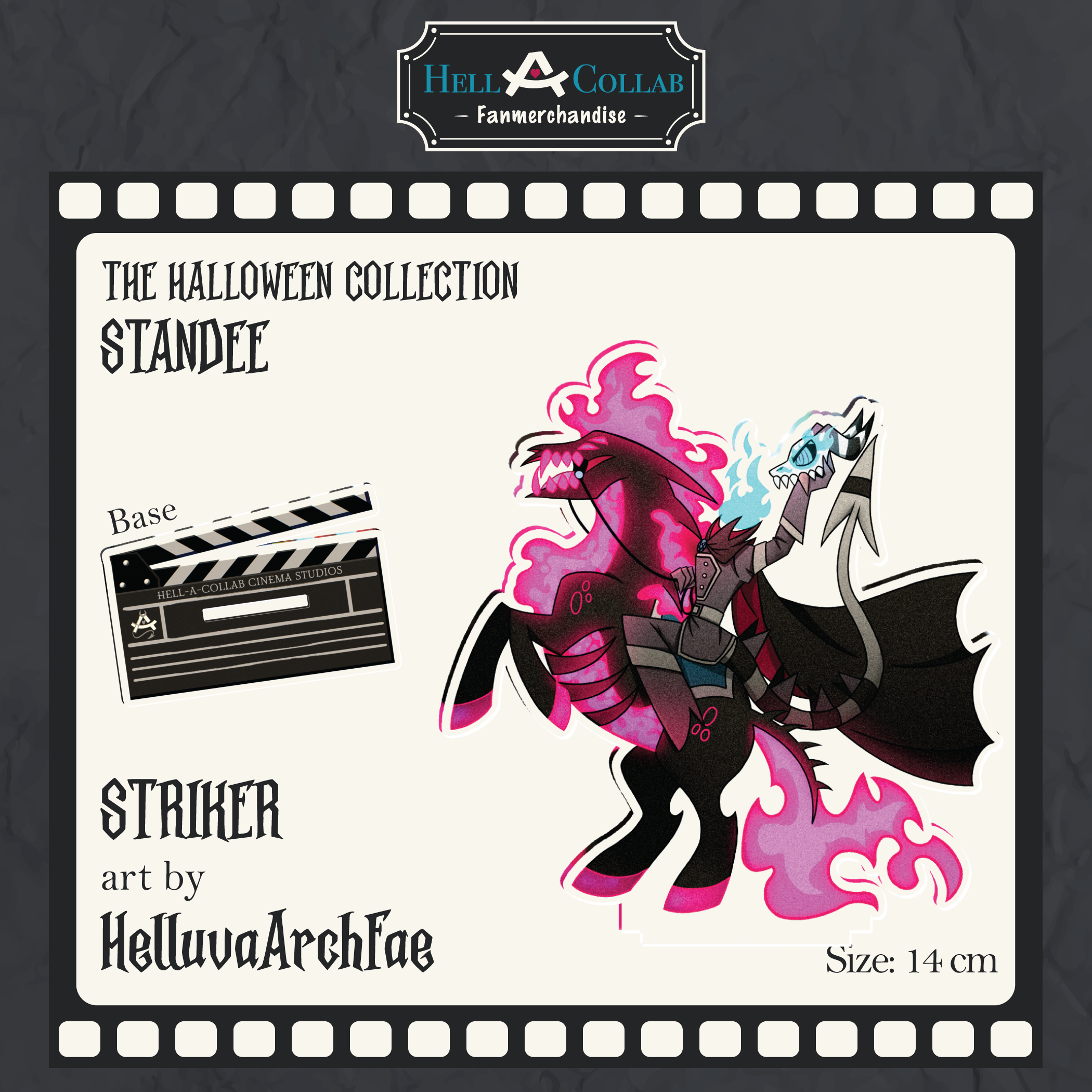 Striker - Acrylic Standee - Hellacollab Halloween Collection