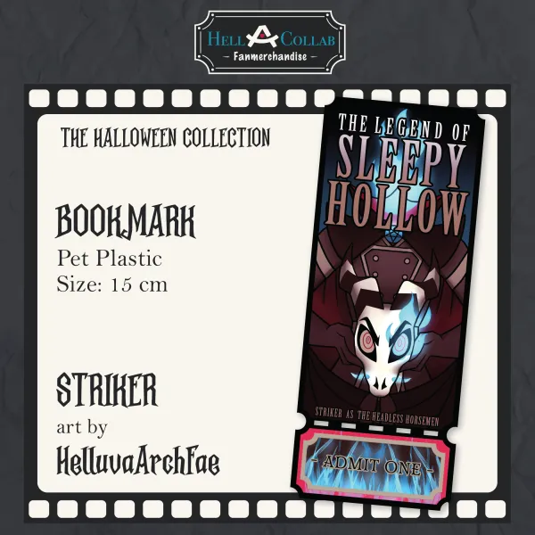 Striker - Bookmark - Hellacollab Halloween Collection