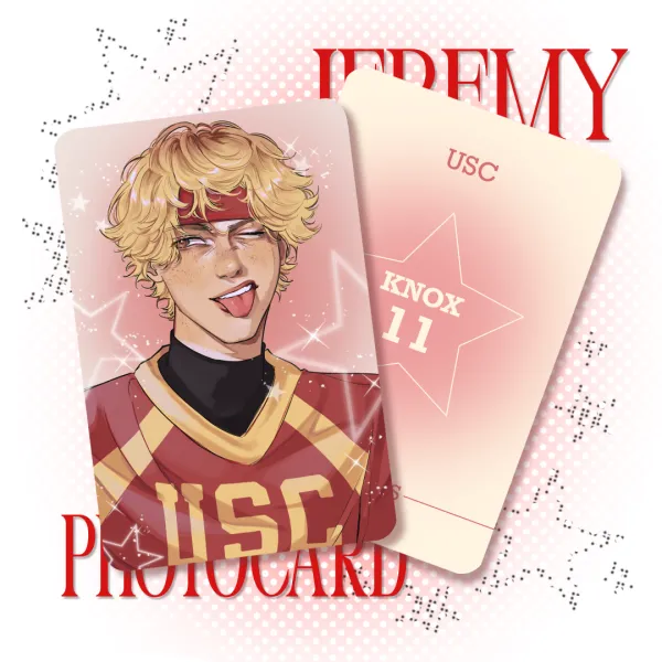 Jeremy Knox Photocard - All For The Game