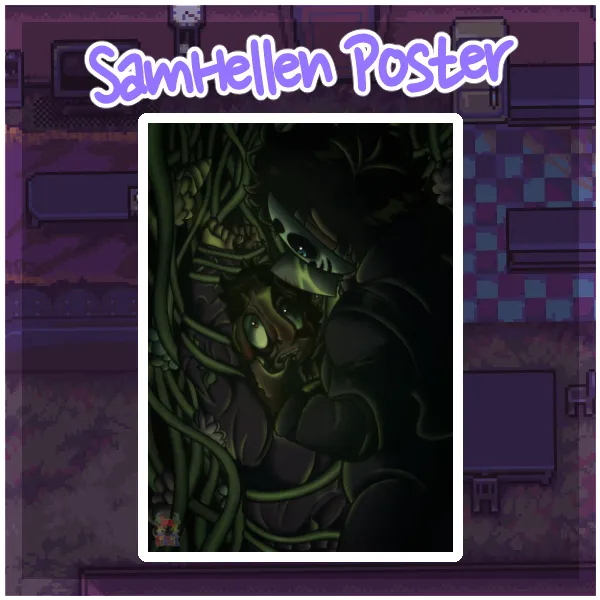 [Look Outside] SamHellen Poster (8" x 11")