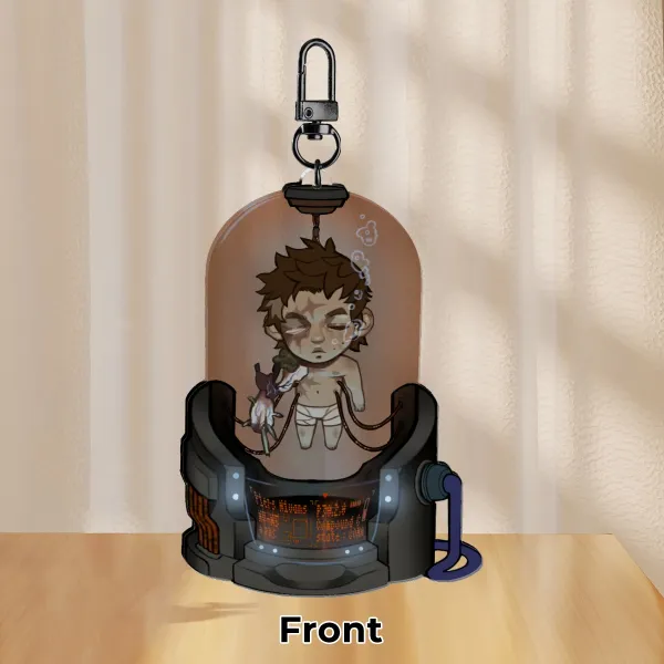 NV-N5 Piers Nivans Resident Evil Biohazard fanmade Full Bleed Acrylic Keychain
