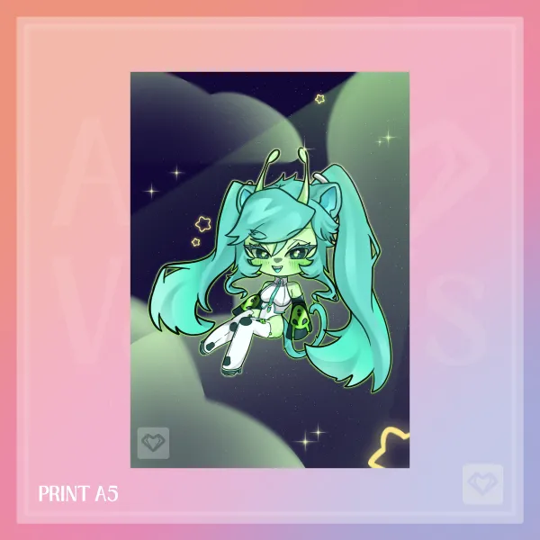 Glorpi Miku | Print