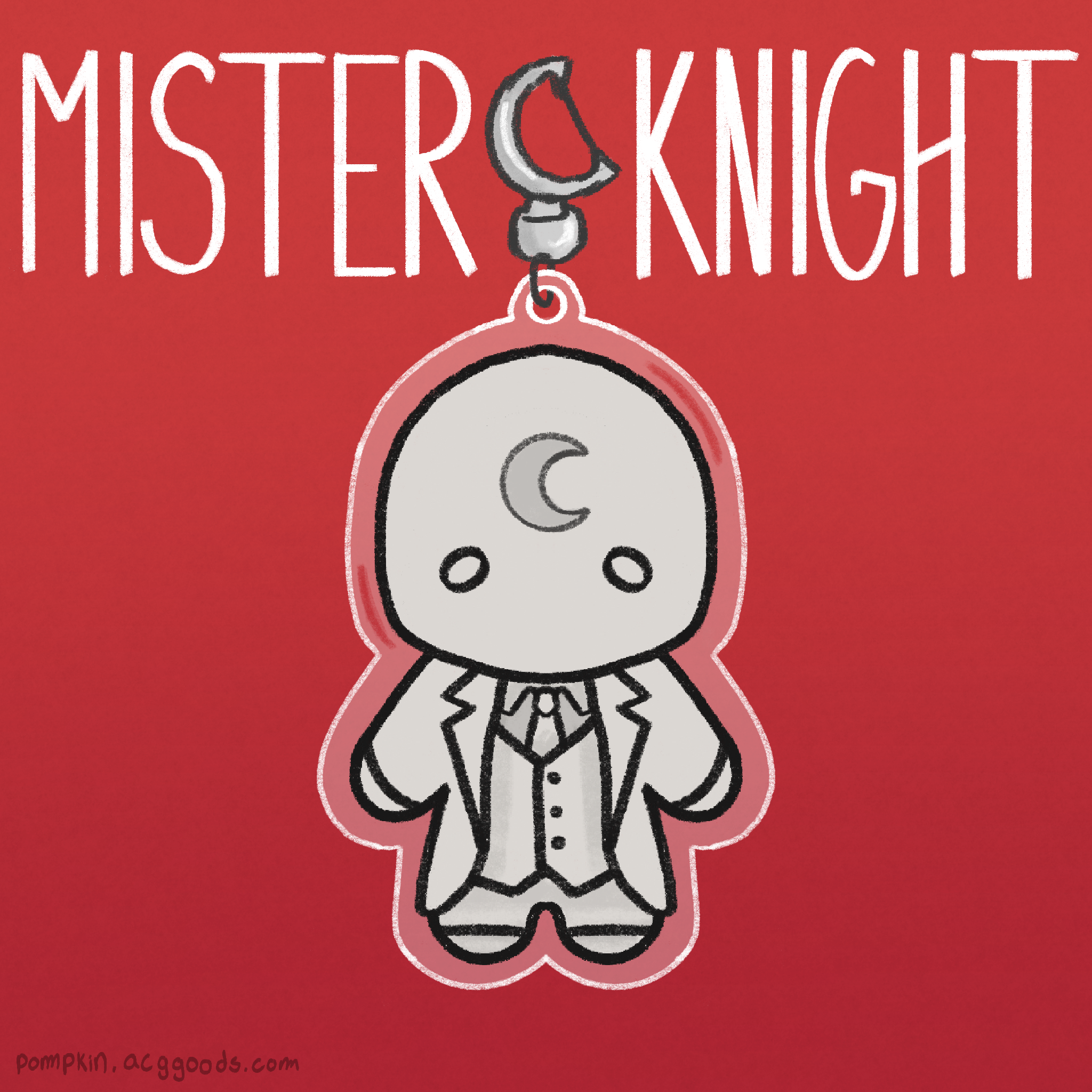 Mr. Knight Acrylic Keychains