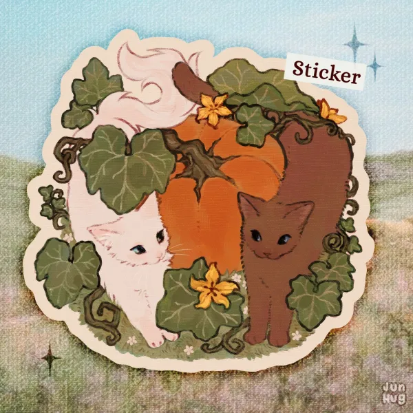 Pumpkin Sticker!