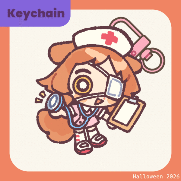 Nurse Haru Keychain