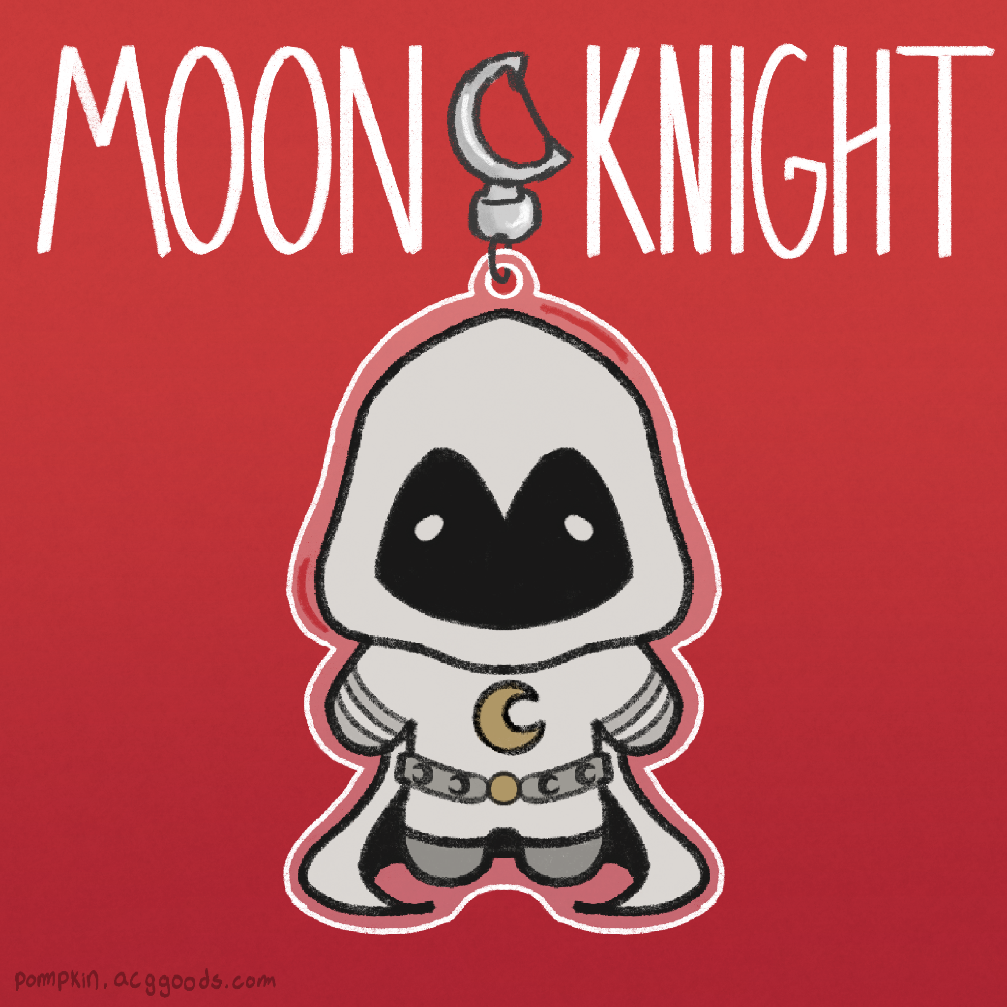 Moon Knight Acrylic Keychains