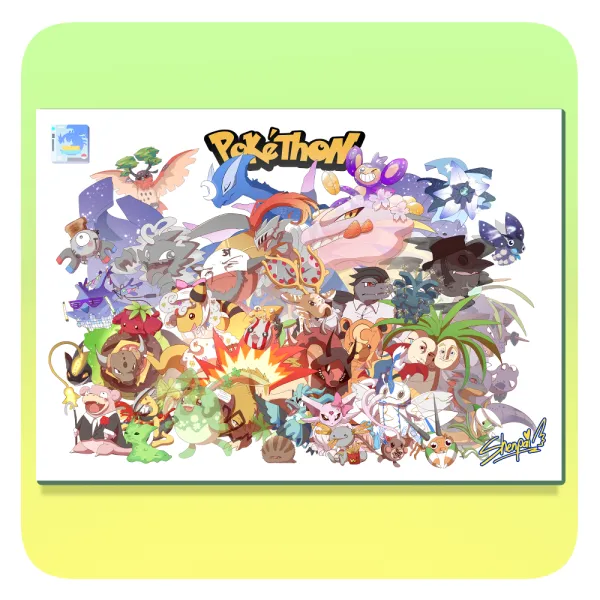 Pokéthon SoulSilver Nuzlock Poster