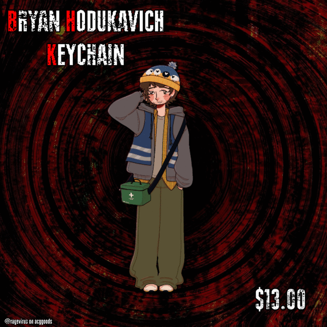 Double-Sided Bryan Keychain!