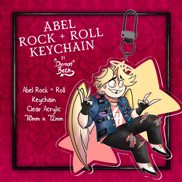 Abel Rock + Roll Keychain