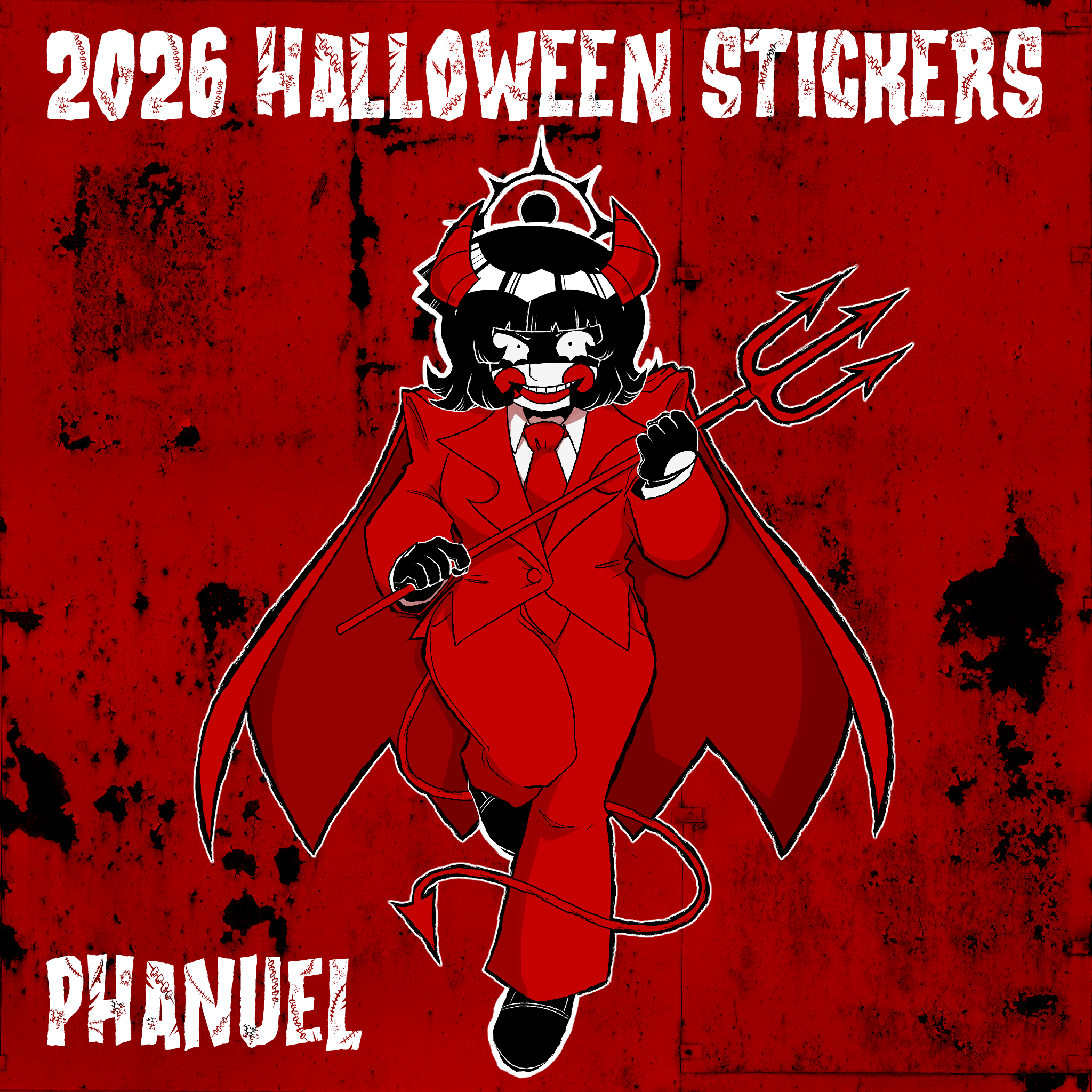 Phanuel Sticker - 2026 LLY Halloween Collection