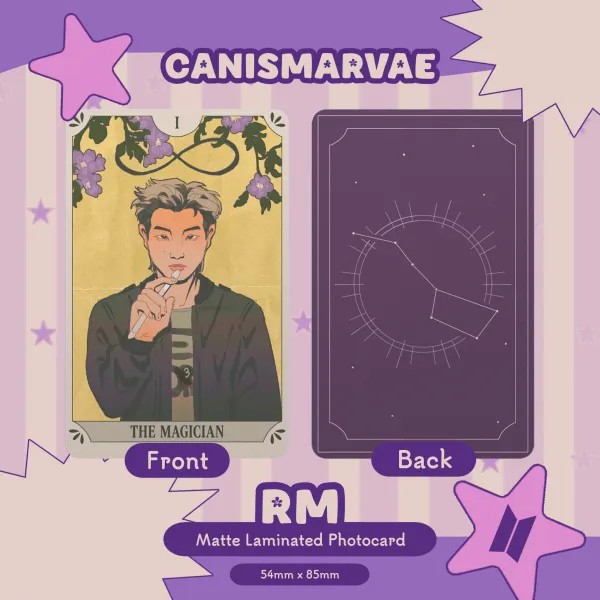 BTS RM Tarot Matte Laminated Photocard