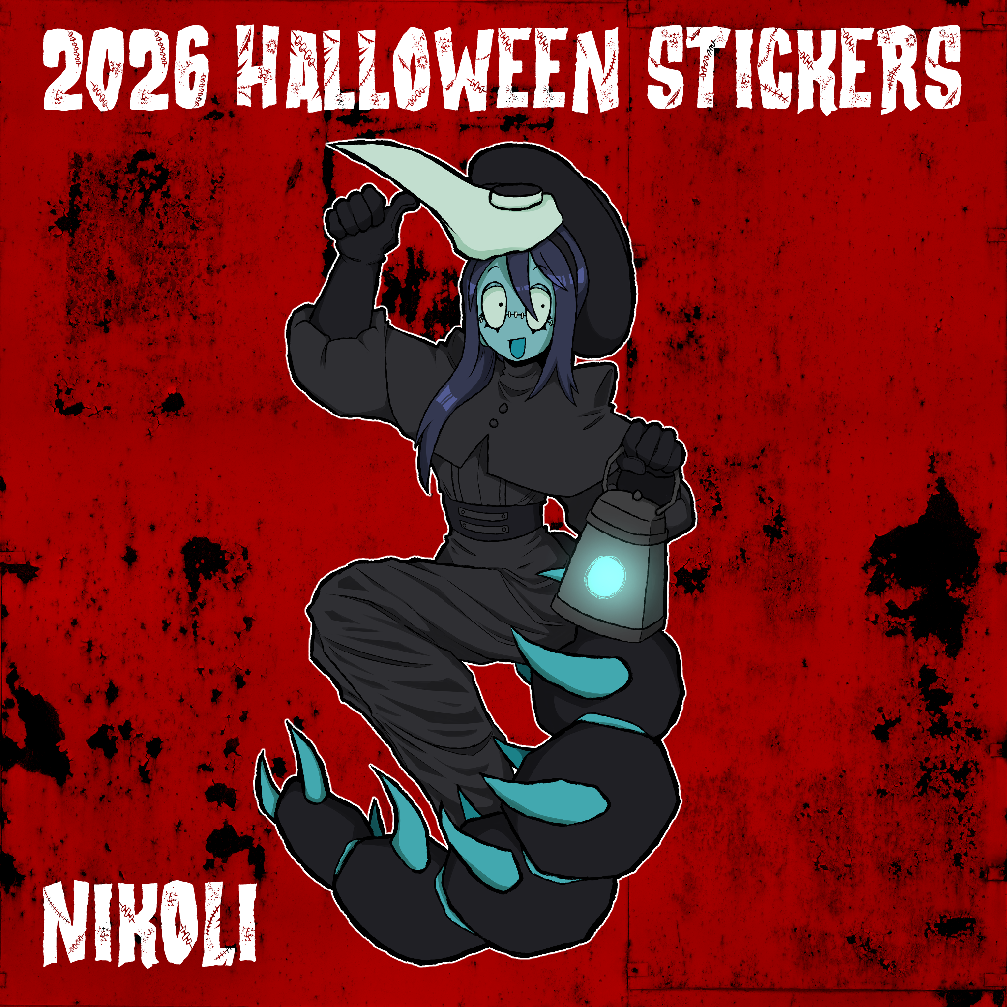 Nikoli Sticker - 2026 LLY Halloween Collection