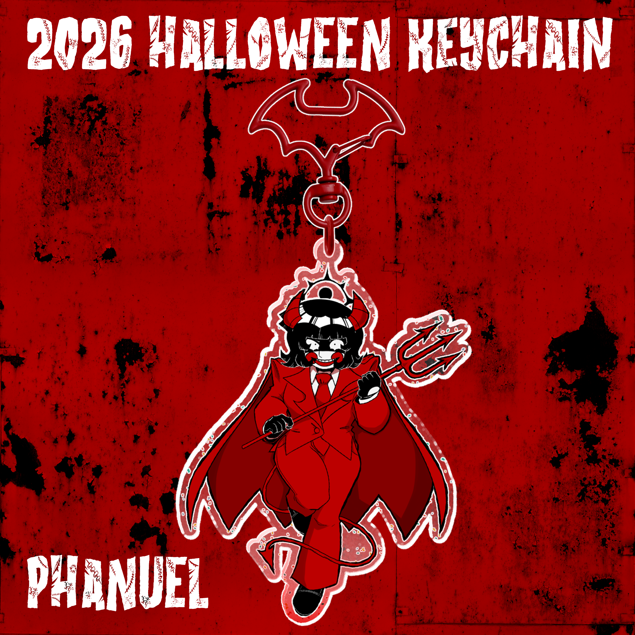 Phanuel Keychain - 2026 LLY Halloween Collection