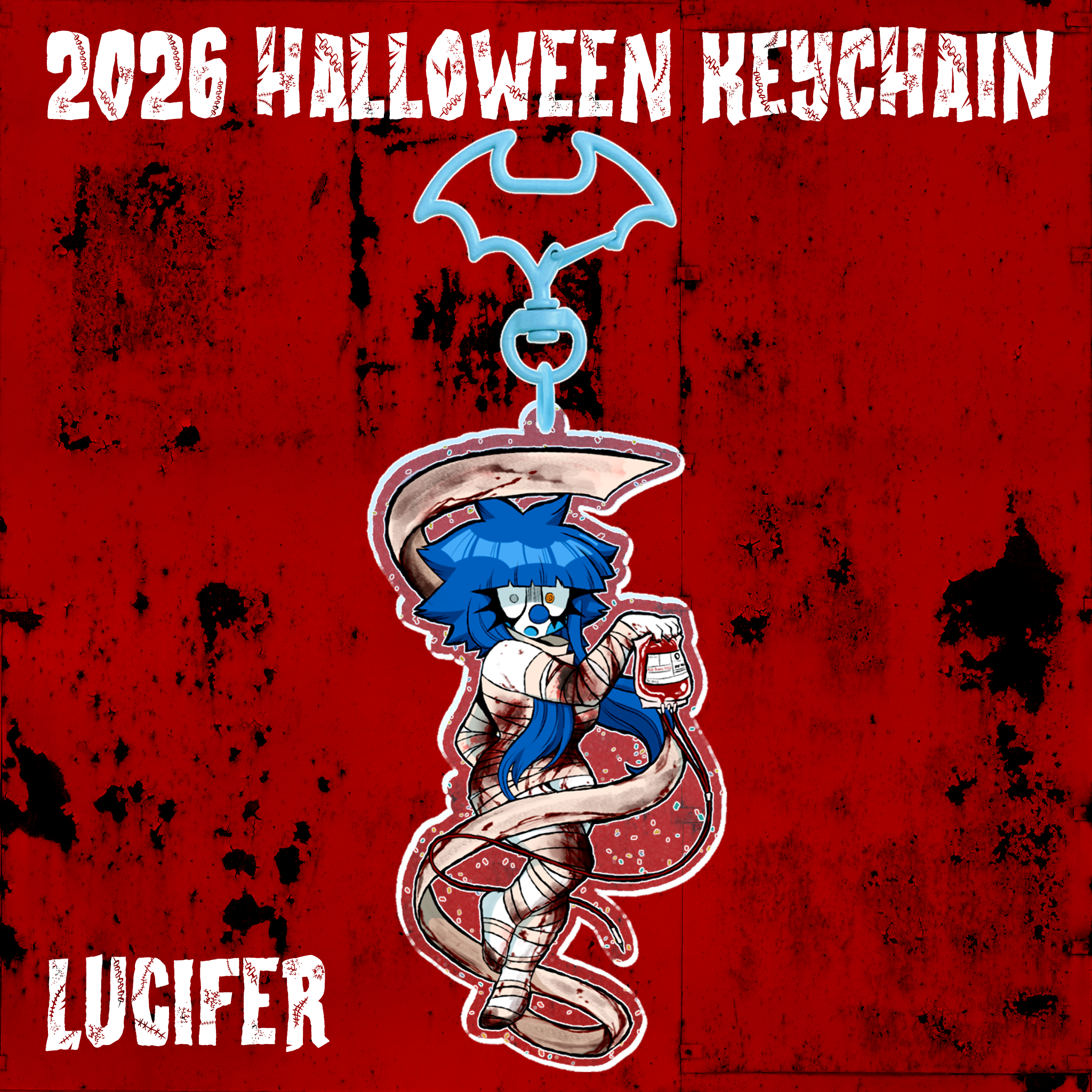 Lucifer Keychain - 2026 LLY Halloween Collection