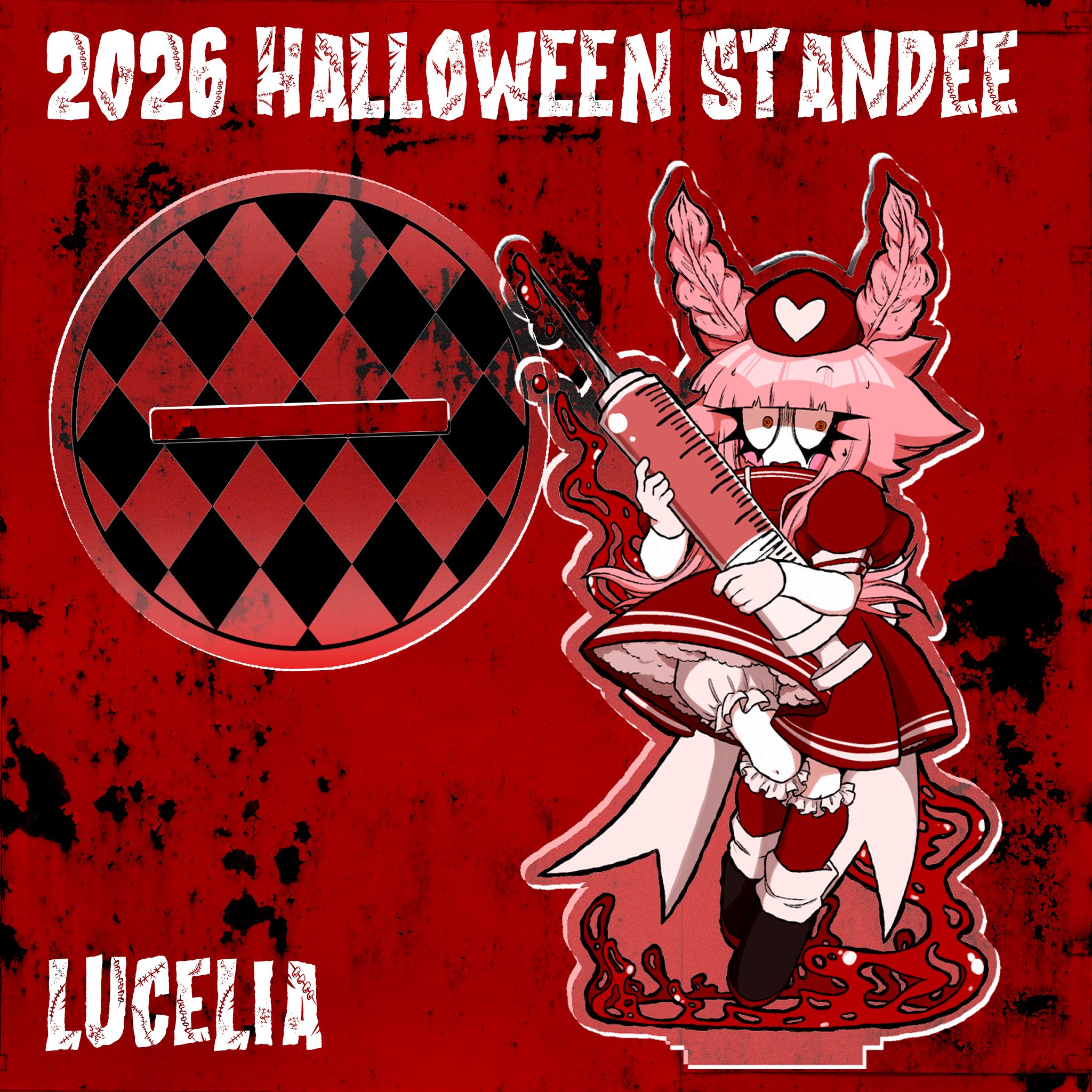 Lucelia Standee - 2026 LLY Halloween Collection