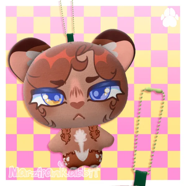 Salem|| Plush Doll keychain