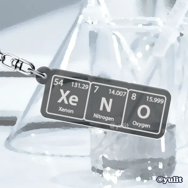 Dr.Stone - Xeno Chemical Element Keychain