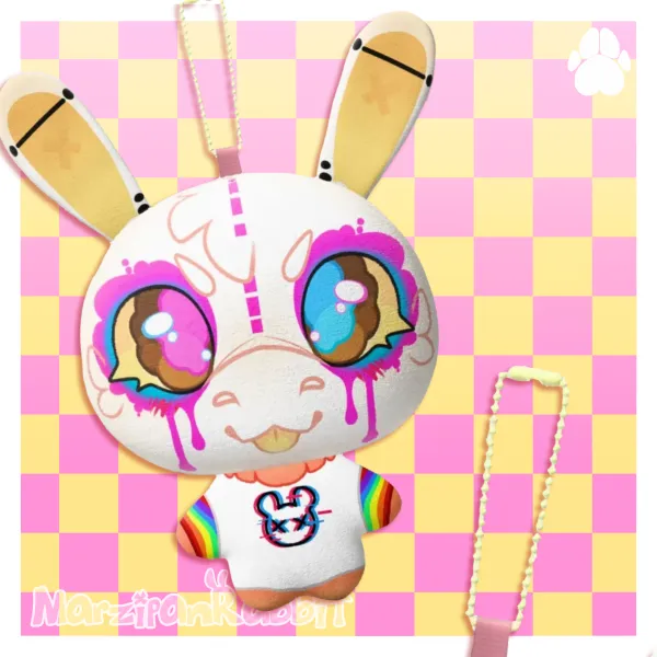 Marzipan|| Plush Doll Keychain