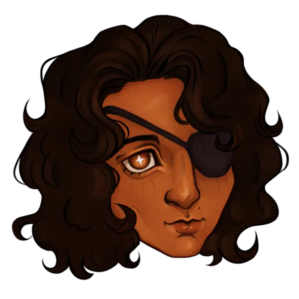 Armand Eyepatch Sticker
