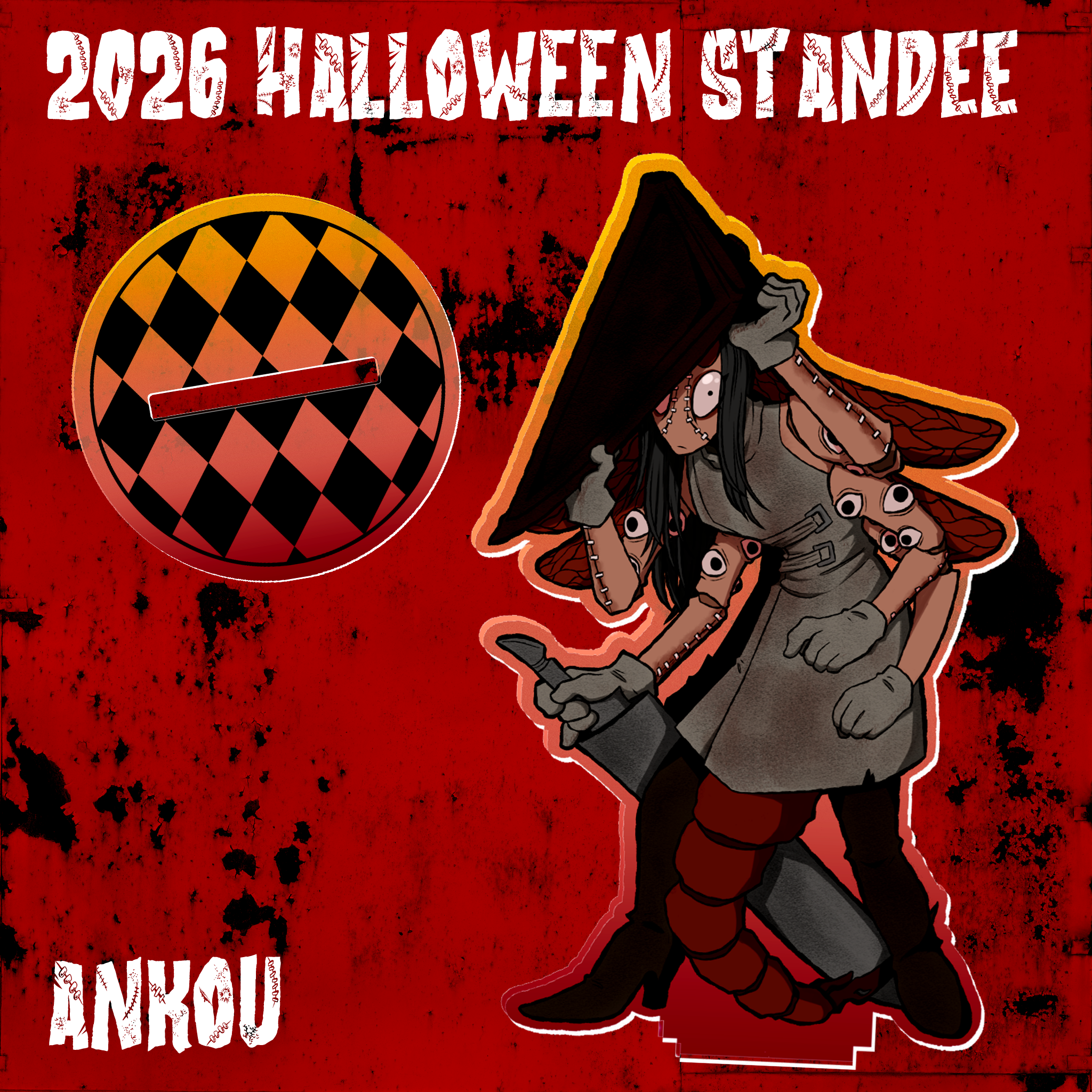 Ankou Standee - 2026 LLY Halloween Collection