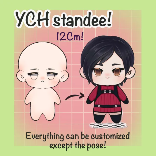 YCH chibi standee acrylic