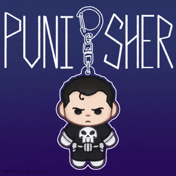 Punisher Acrylic Keychains