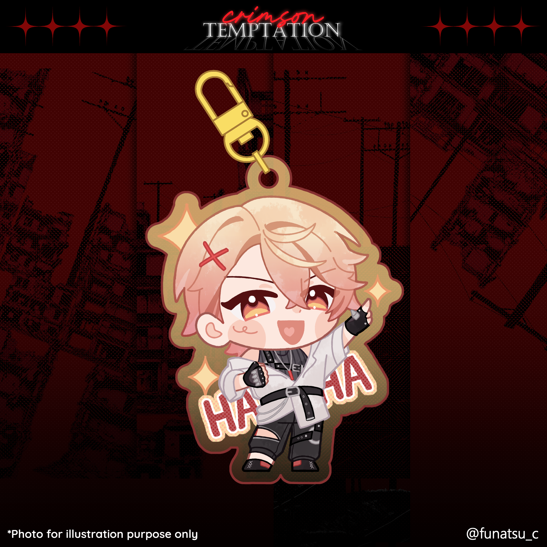 Tenma Tsukasa Acrylic Keychain
