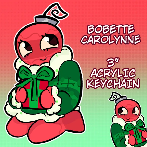 Bobette Carolynne 3" Acrylic Star Clasp Keychain [Dandy's World]
