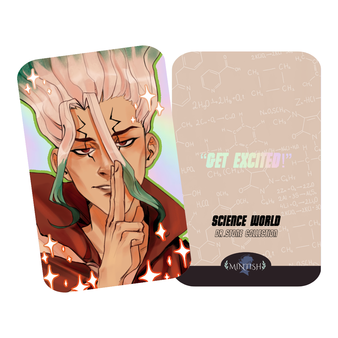 Senku Ishigami Holographic Photocard