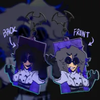 [ Mad Scientist ] Alistair Lincoln || Colored Edge Acrylic Keychain