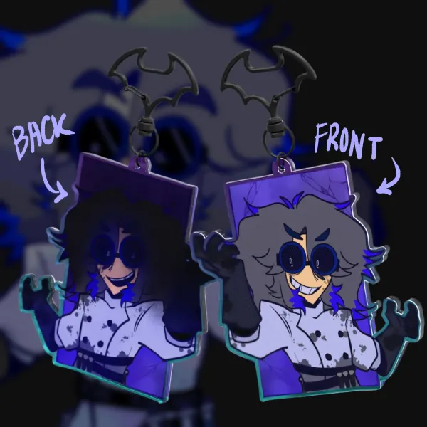 [ Mad Scientist ] Alistair Lincoln || Colored Edge Acrylic Keychain