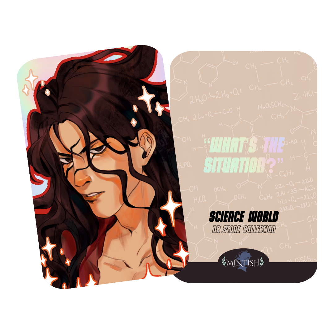 Tsukasa Shishio Holographic Photocard