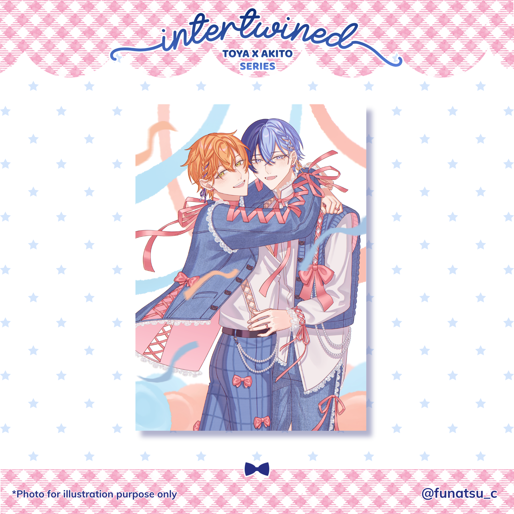 "Intertwined" Touaki A6 Artprint