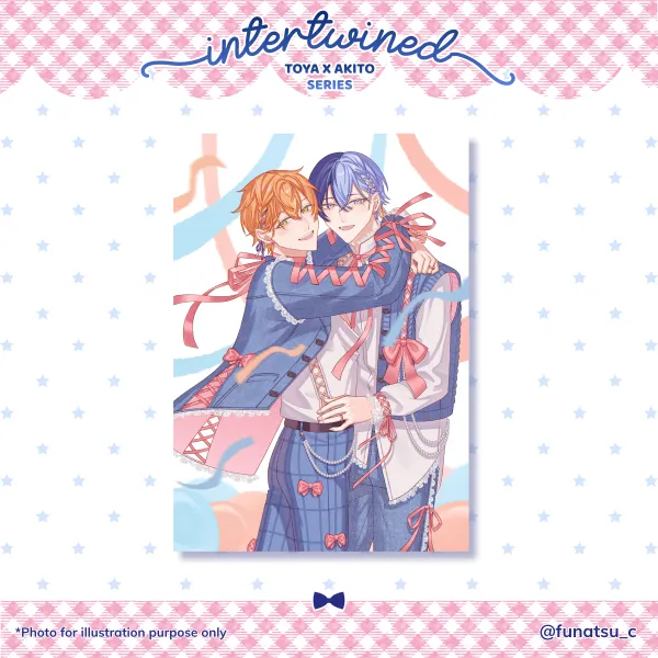 "Intertwined" Touaki A6 Artprint