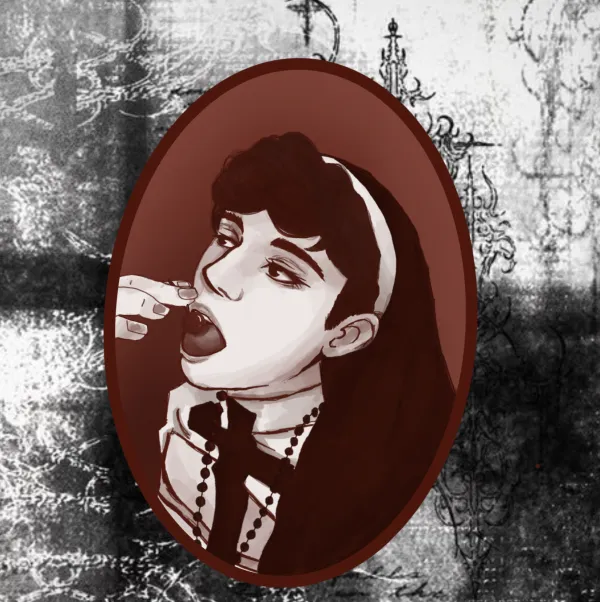 Sister Daniel Cherry - Die Cut Sticker
