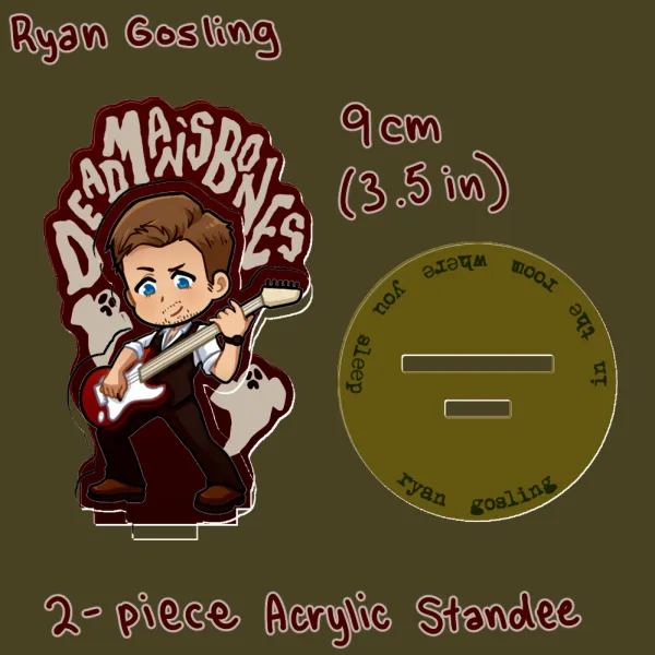 Ryan Gosling Dead Man's Bones Two-Piece Standee