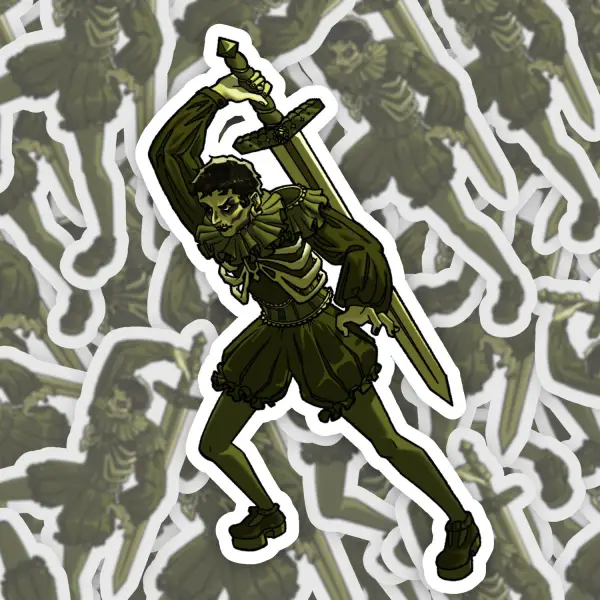 Harrowhark Sticker