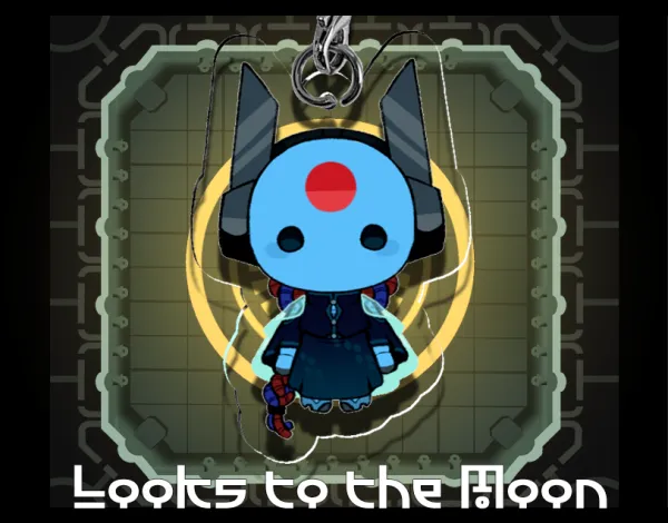 Looks to the Moon - Phone Charm