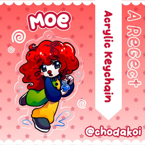 Moe Keychain